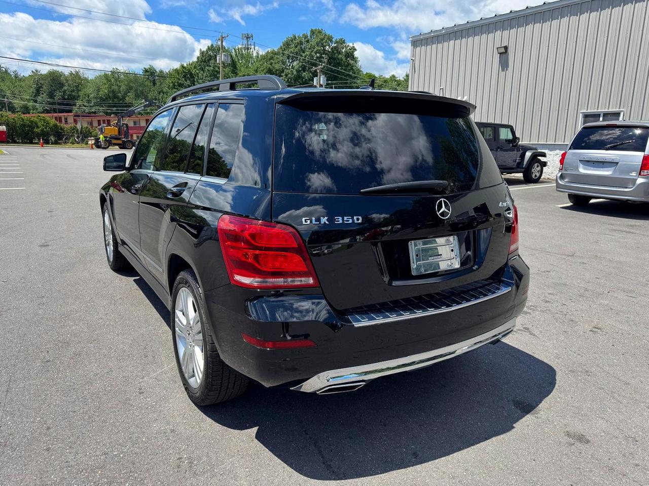 2014 Mercedes-benz Glk 350 4matic Black vin: WDCGG8JB3EG236143