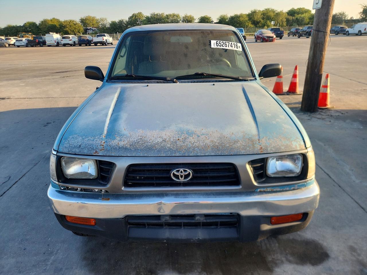 1997 Toyota Tacoma Base Бирюзовый vin: 4TAWM72NXVZ236542