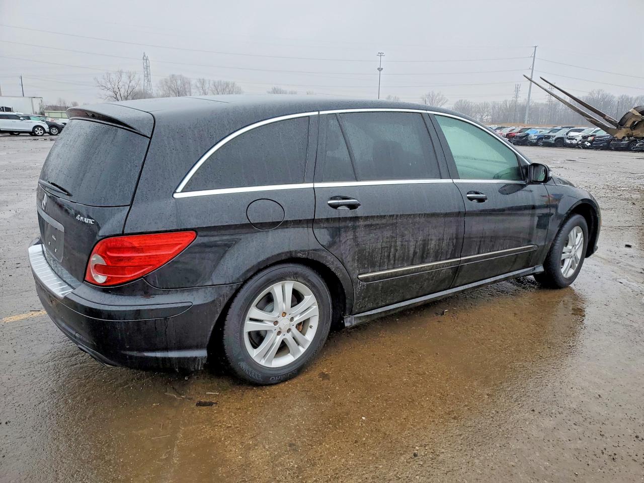 2008 Mercedes-benz R 350 Black vin: 4JGCB65E28A067750