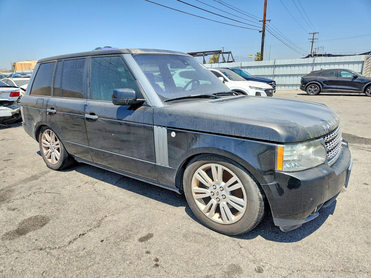 2010 Land Rover Range Rover Hse Luxury Black vin: SALMF1D44AA322647