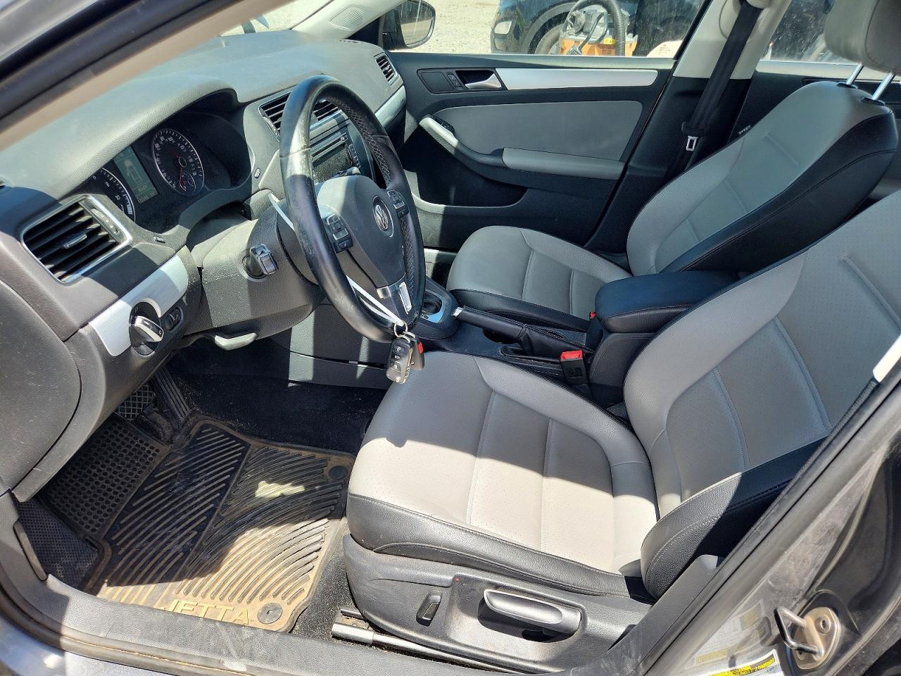 2013 Volkswagen Jetta Hybrid Gray vin: 3VW637AJ9DM276906