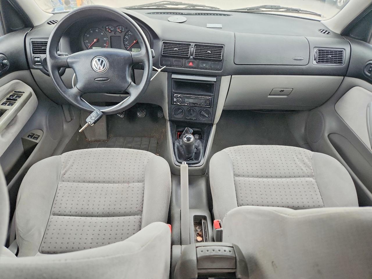 2000 Volkswagen Golf Gls Silver vin: WVWGA21J7YW537875
