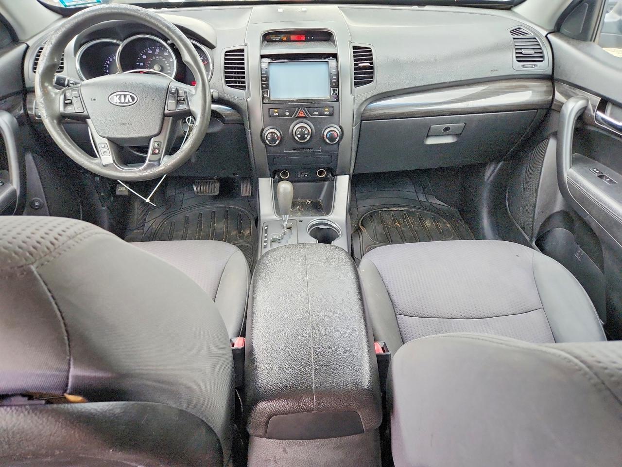 2013 Kia Sorento Lx Gray vin: 5XYKTDA25DG348772