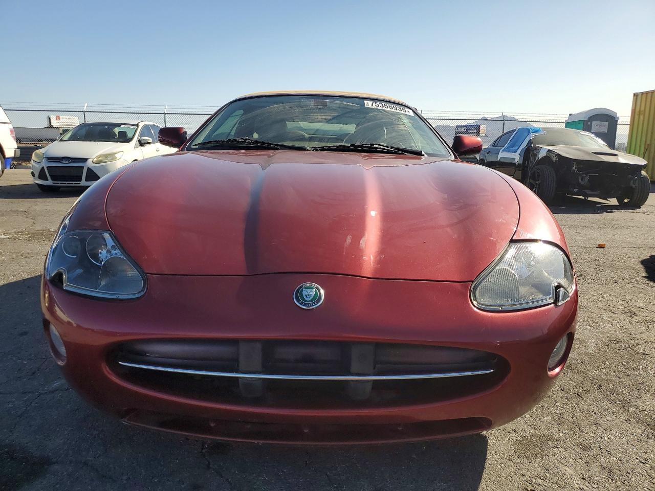 2005 Jaguar Xk8 Бордовый vin: SAJDA42C852A42381
