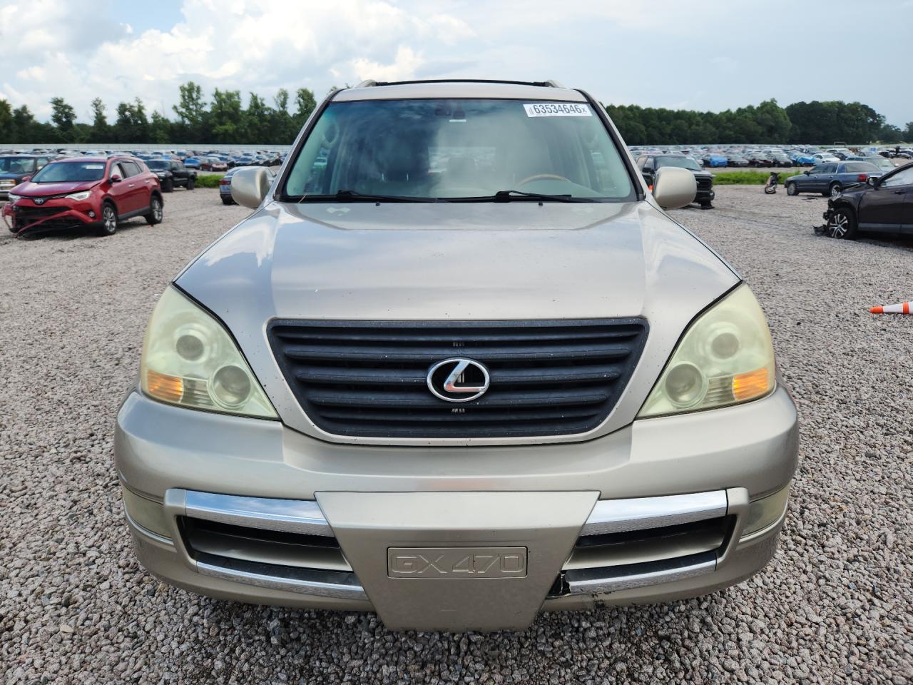 2004 Lexus Gx 470 Cream vin: JTJBT20X740025215