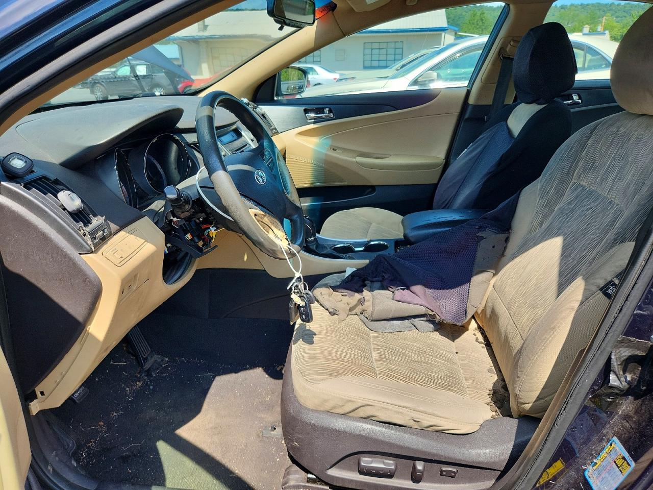 2013 Hyundai Sonata Gls Blue vin: 5NPEB4AC3DH622410