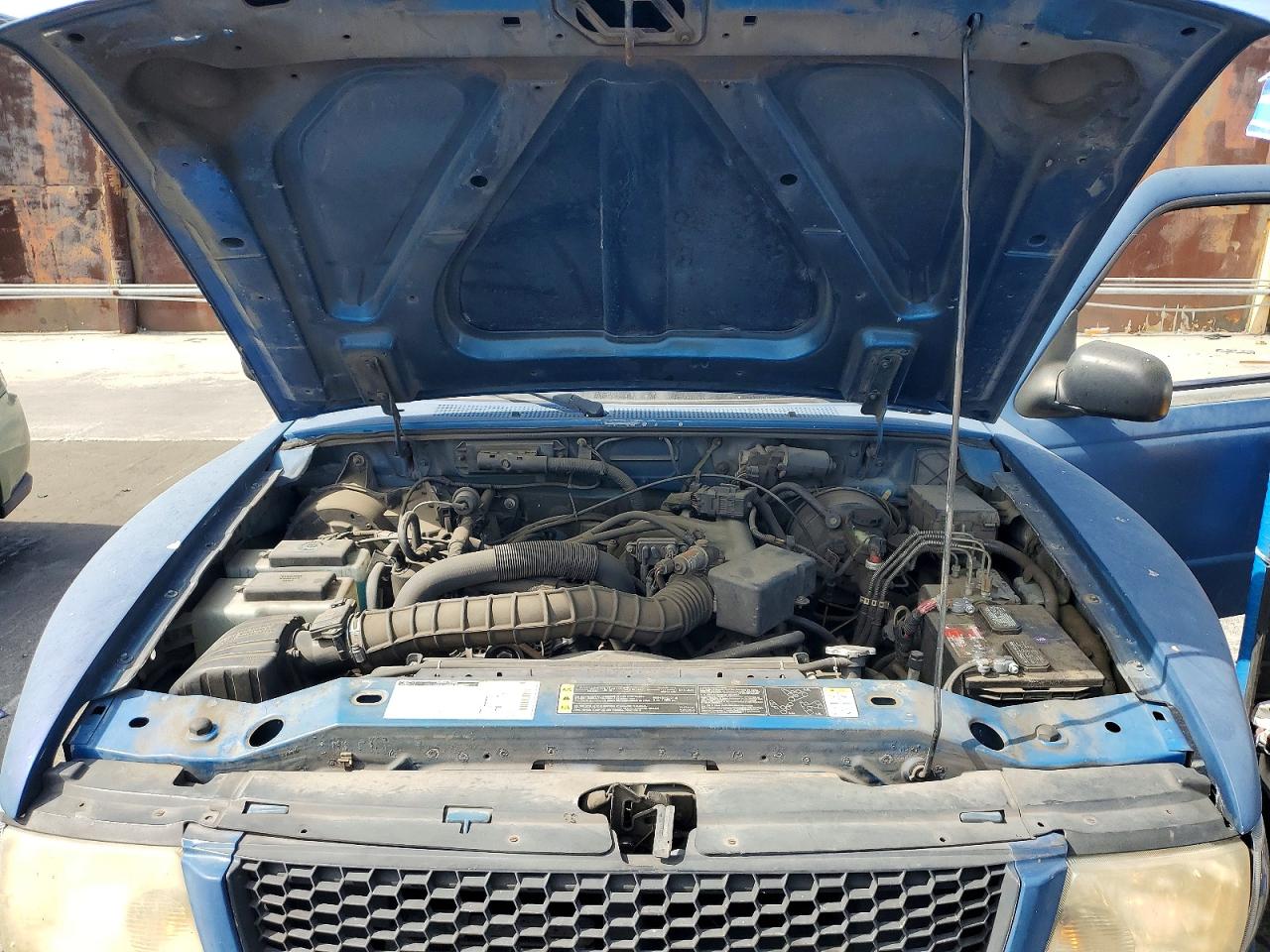 2001 Ford Ranger Blue vin: 1FTYR10U41PA26451