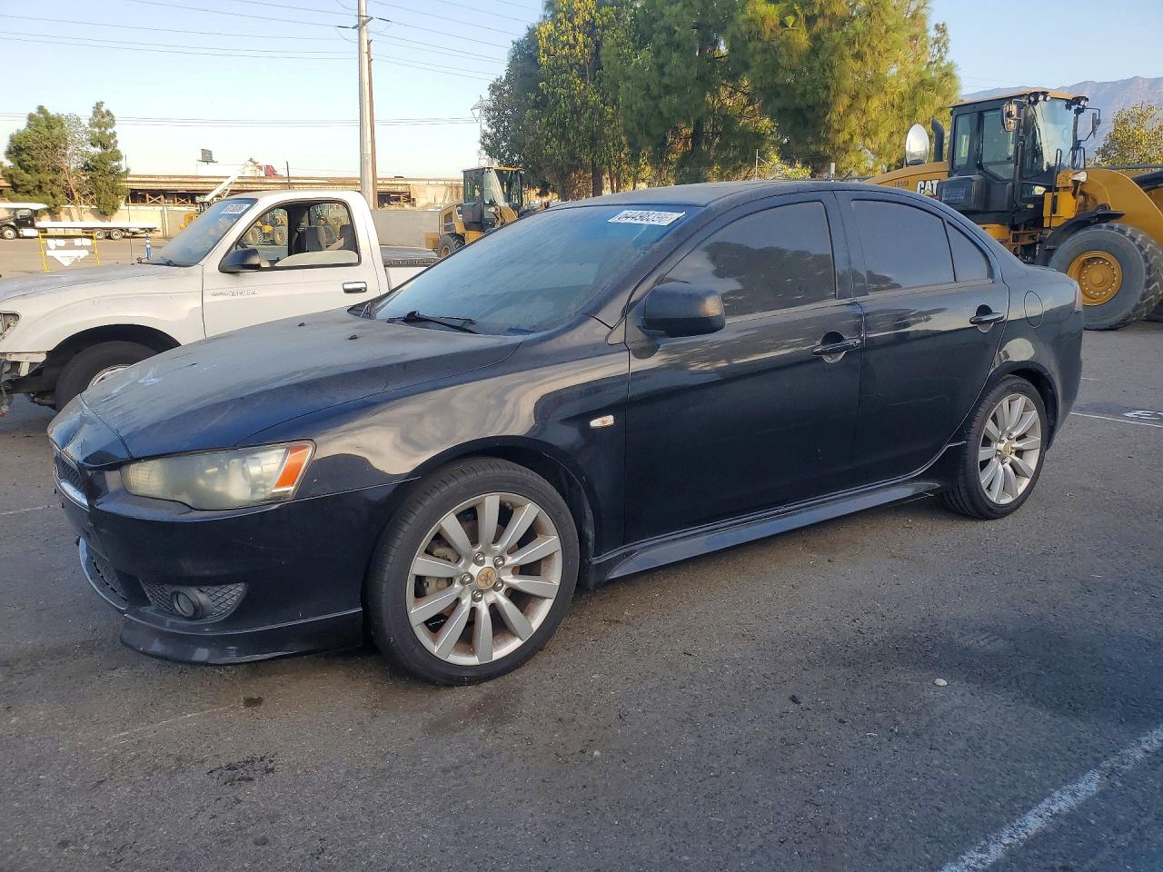 2011 Mitsubishi Lancer Gts Black vin: JA32U8FW2BU034734