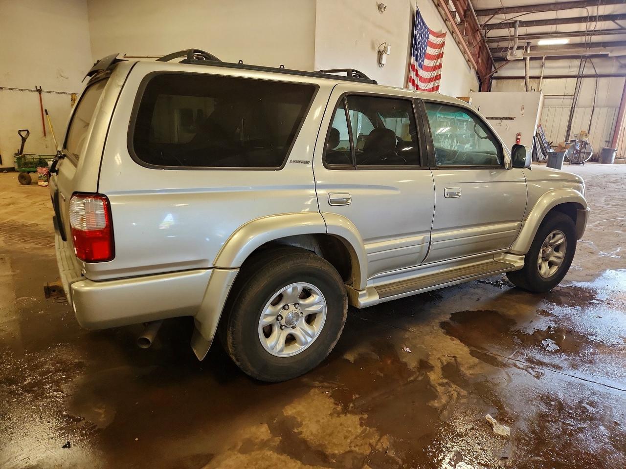 2001 Toyota 4runner Limited Silver vin: JT3GN87R010212714