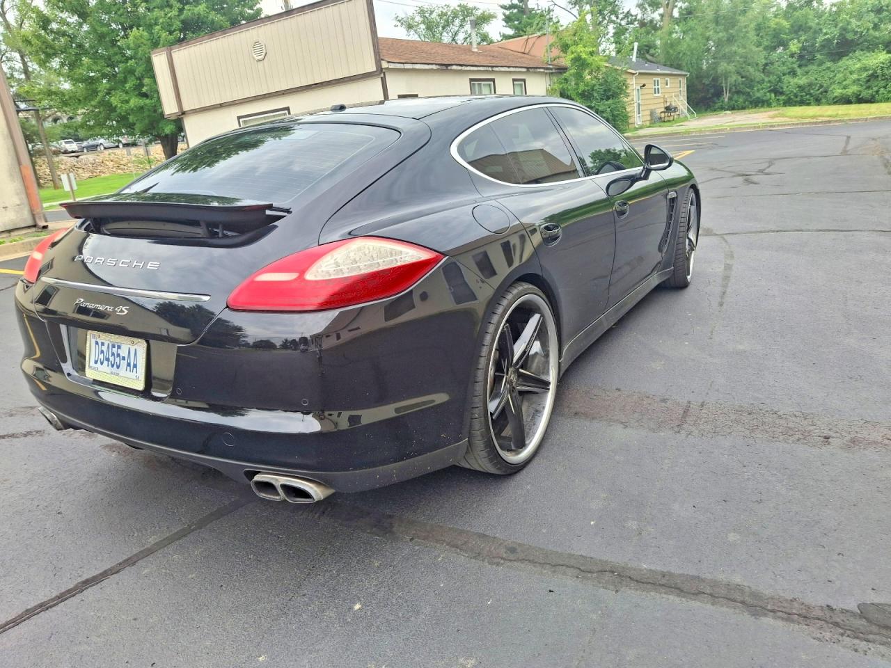 2010 Porsche Panamera S Black vin: WP0AB2A75AL063293