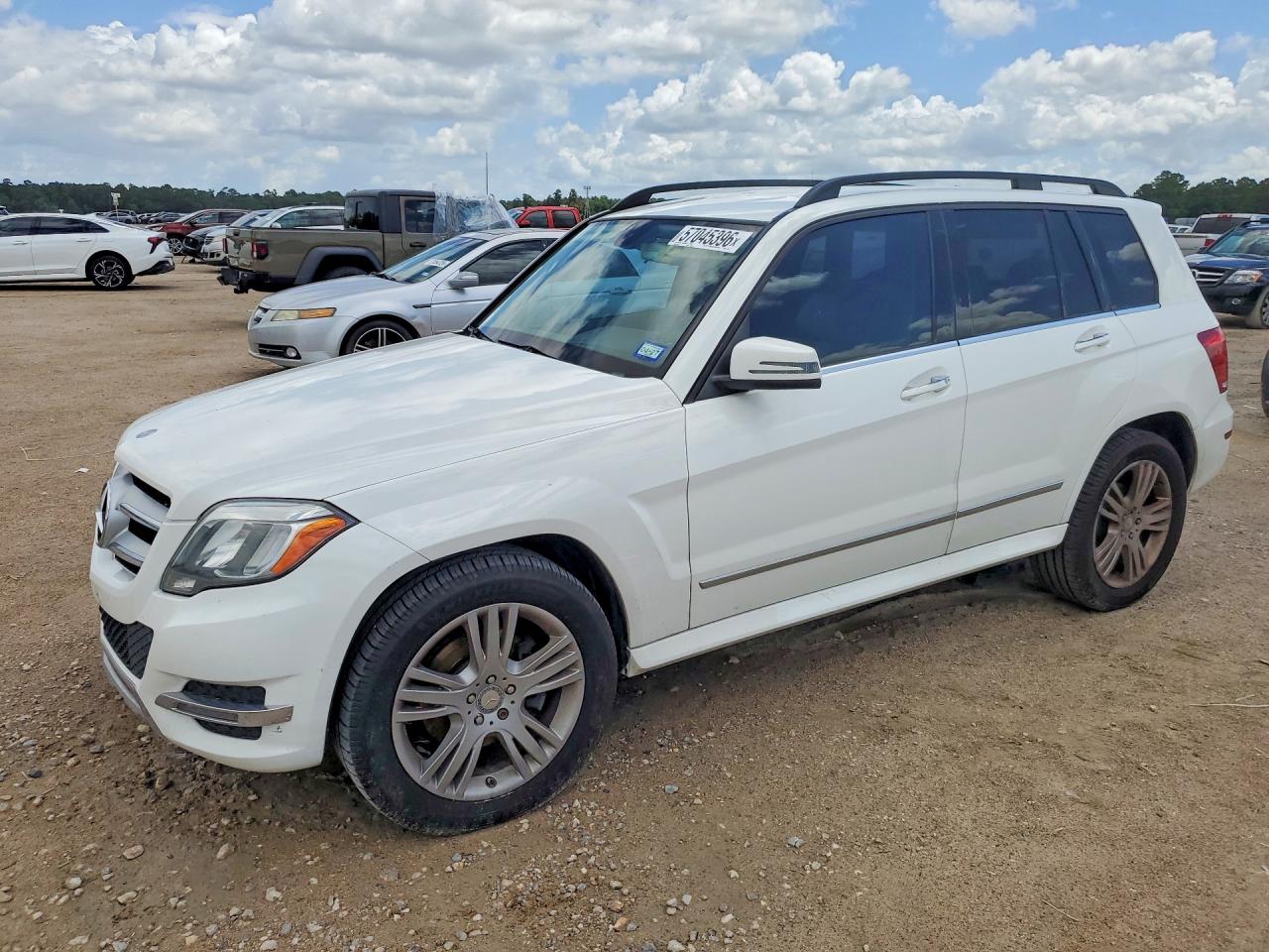 2014 Mercedes-benz Glk 250 Bluetec White vin: WDCGG0EB7EG187783