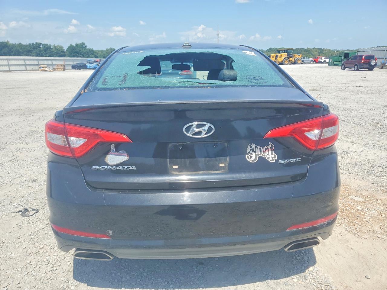 2015 Hyundai Sonata Sport Black vin: 5NPE34AF2FH181332