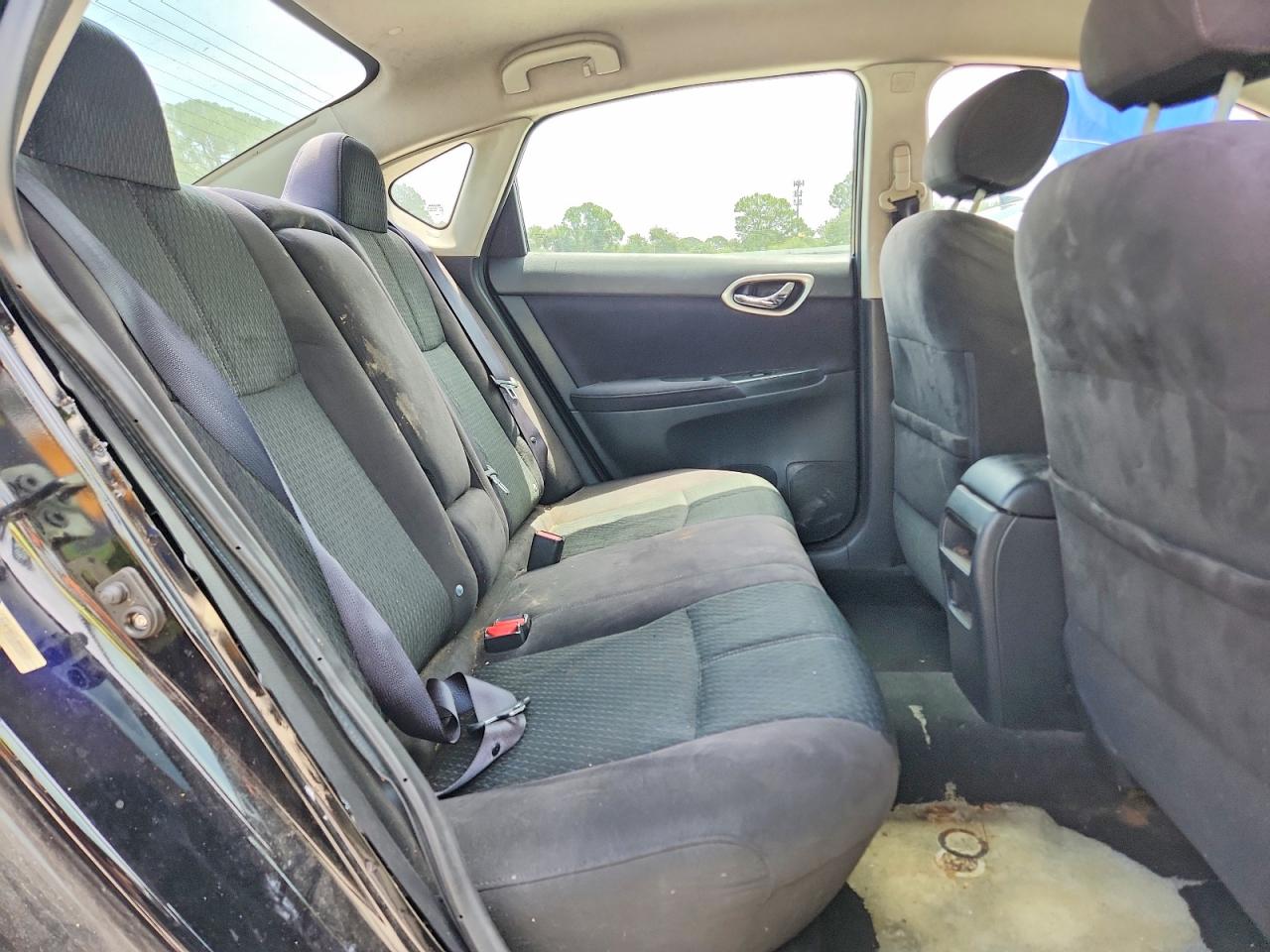 2013 Nissan Sentra S Черный vin: 3N1AB7AP8DL681538