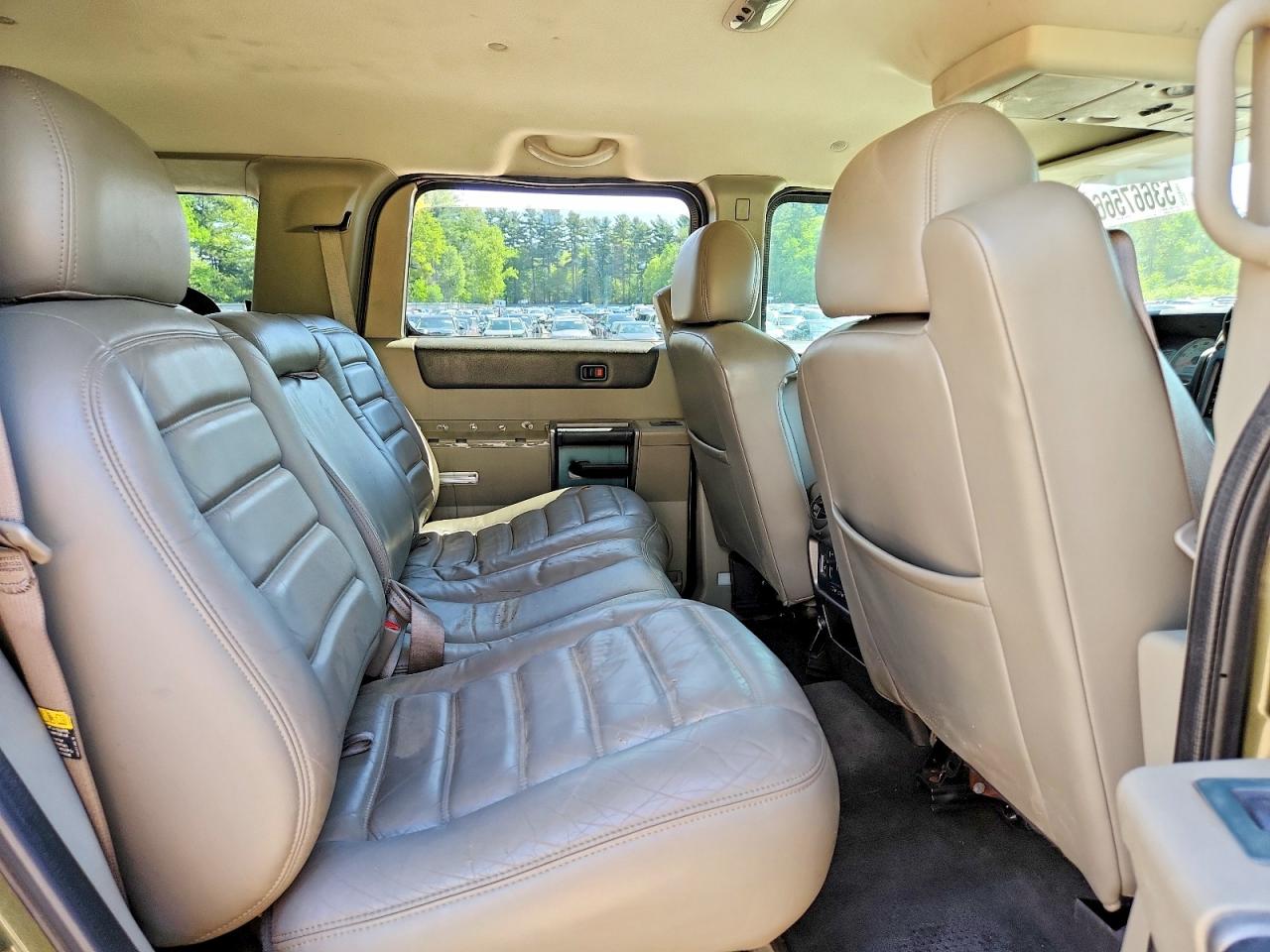 2003 Hummer H2 Green vin: 5GRGN23U83H145186