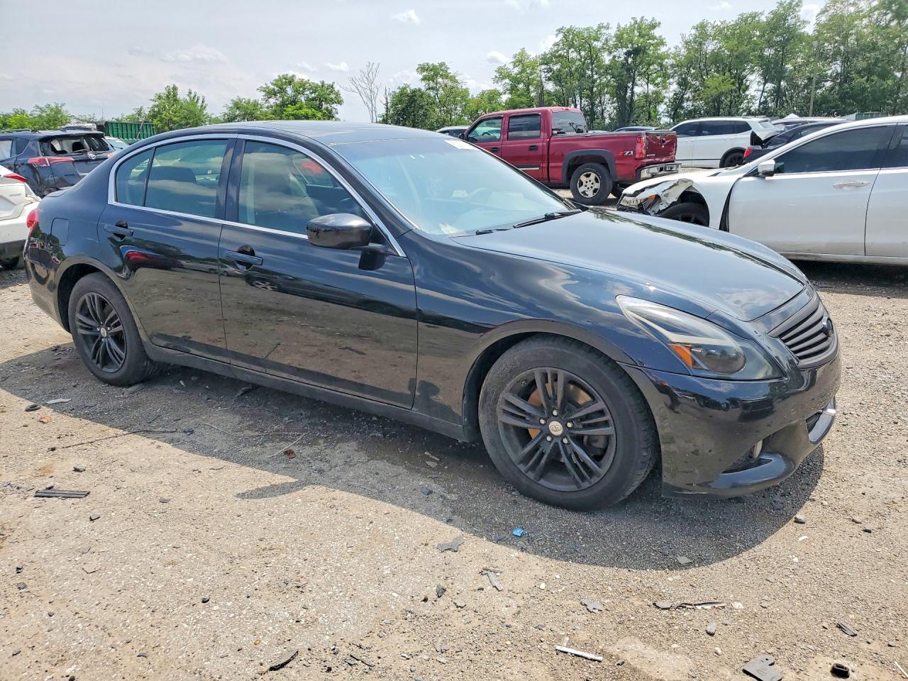2013 Infiniti G37 Sedan X Black vin: JN1CV6AR0DM757836