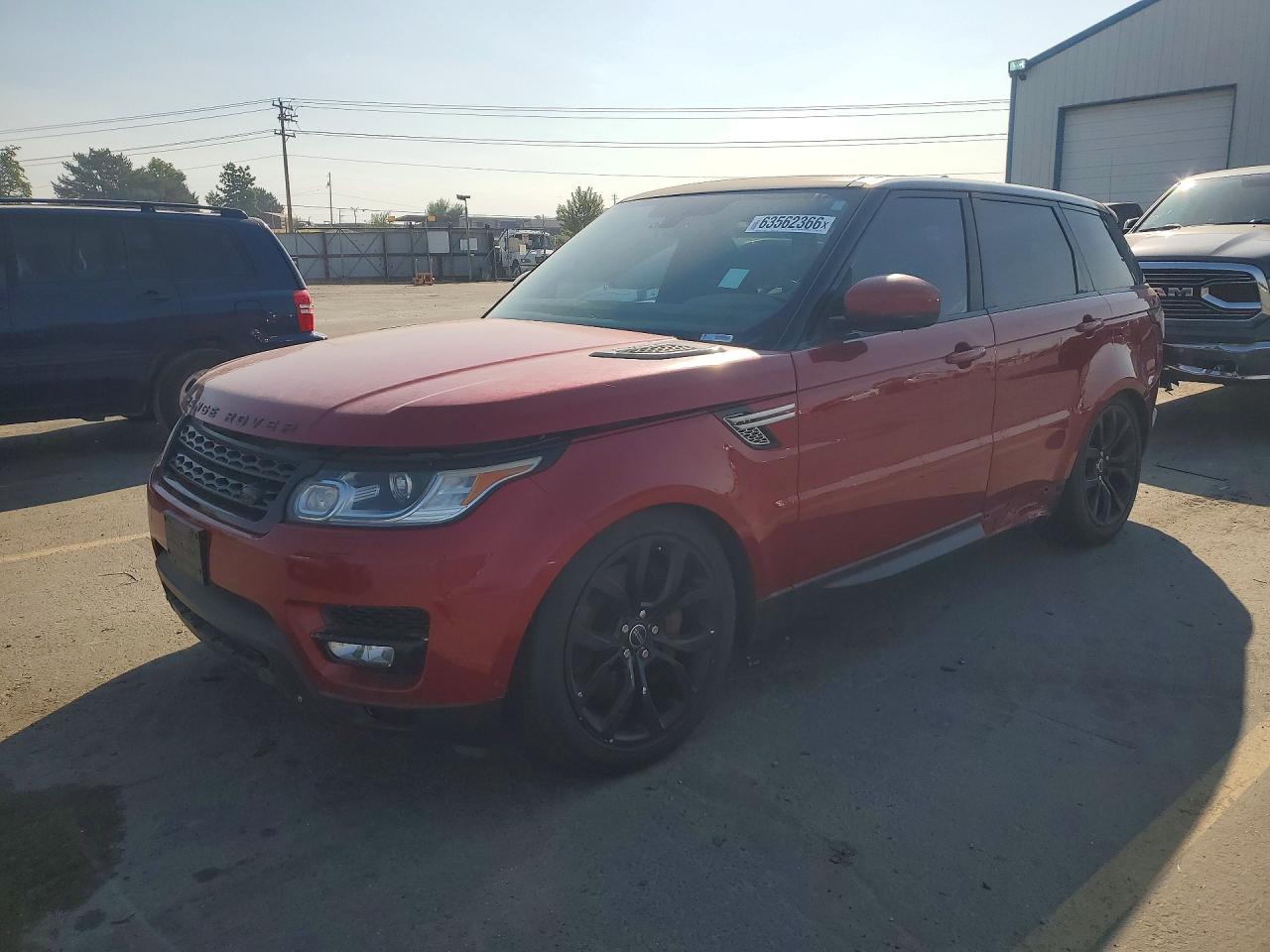 2014 Land Rover Range Rover Sport Sc Red vin: SALWR2TF5EA377316