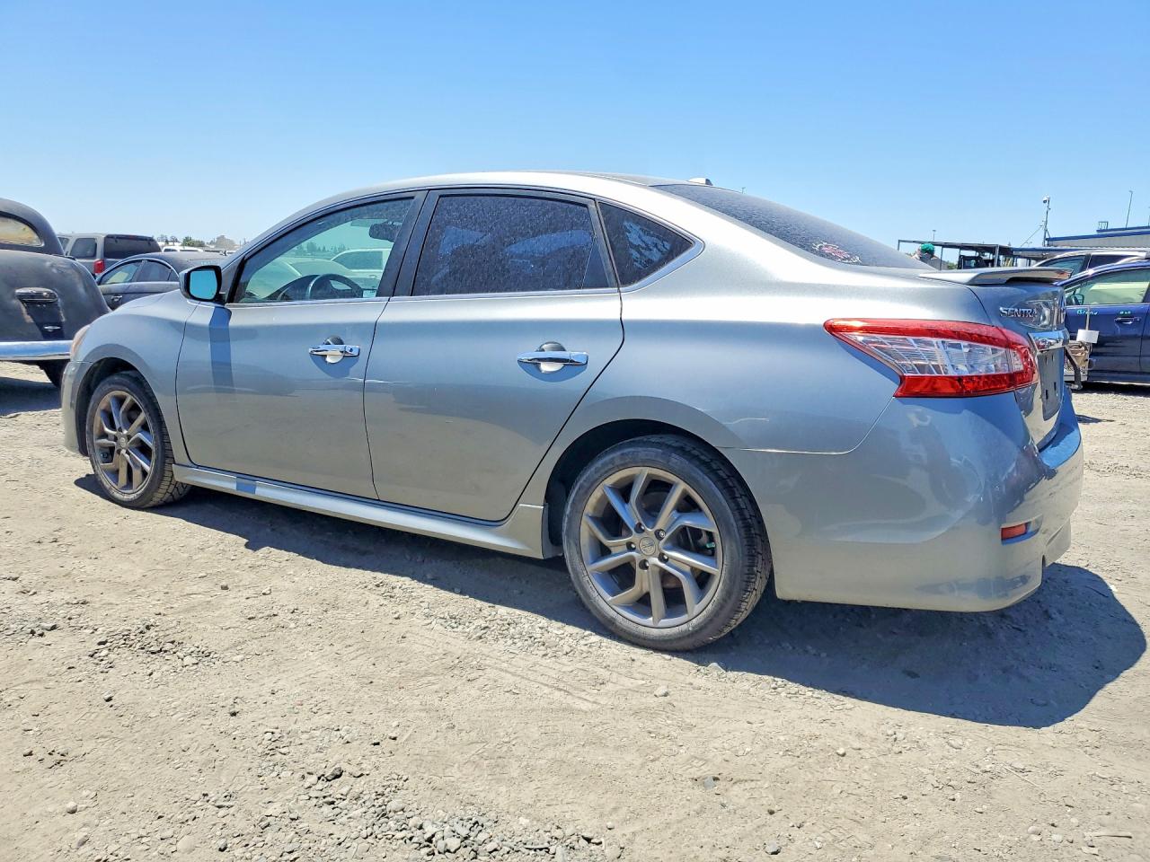 2014 Nissan Sentra Sr Gray vin: 3N1AB7AP4EL636033