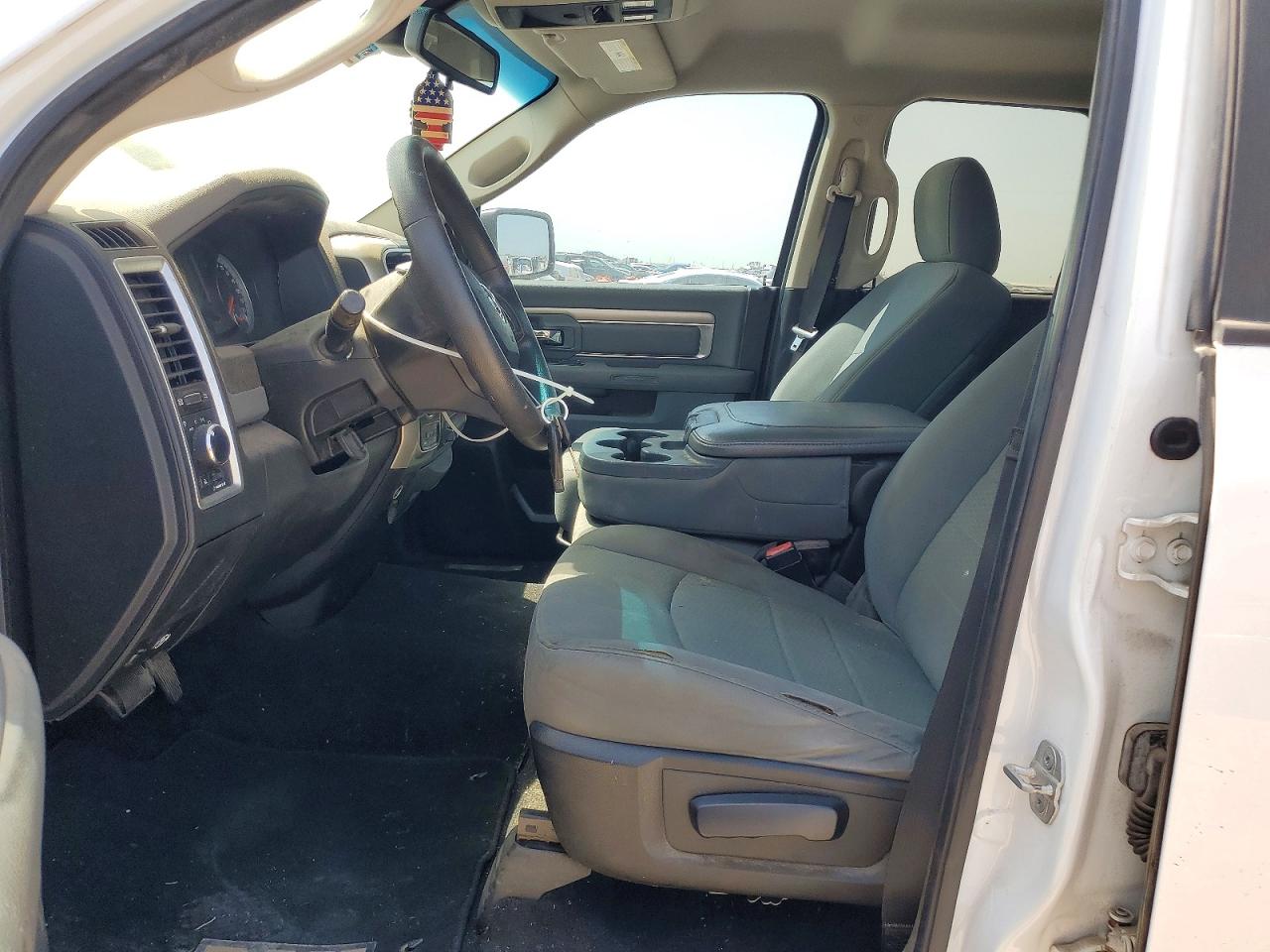 2014 Ram 1500 Slt White vin: 1C6RR7GT9ES149970