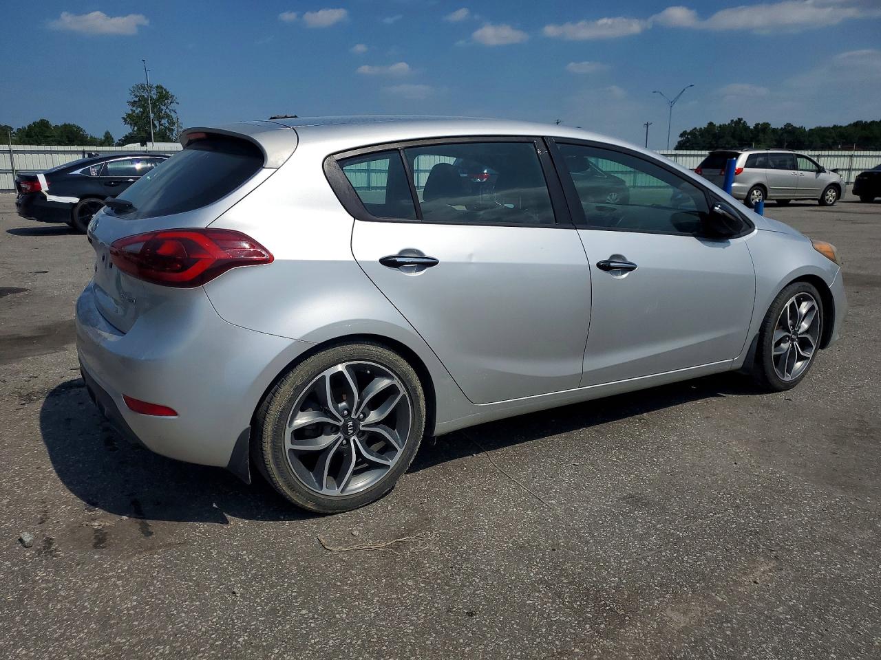 2015 Kia Forte Sx Silver vin: KNAFZ5A39F5298661