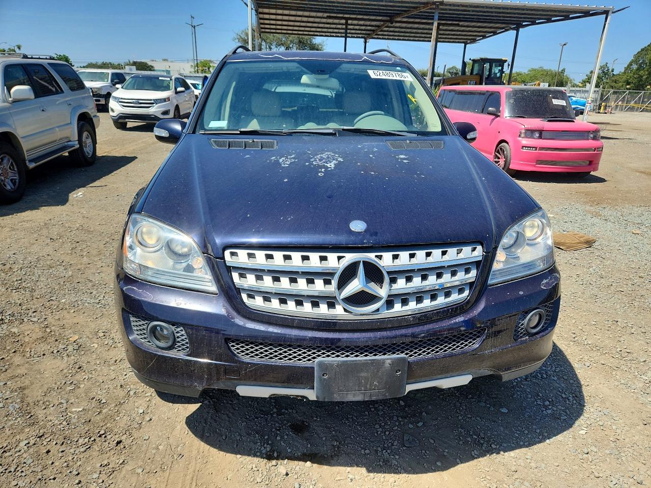 2008 Mercedes-benz Ml 350 Blue vin: 4JGBB86E58A438177