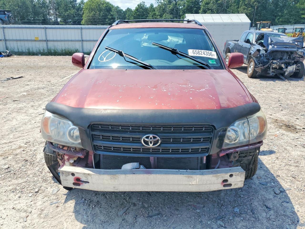 2005 Toyota Highlander Limited Red vin: JTEEP21A150120946