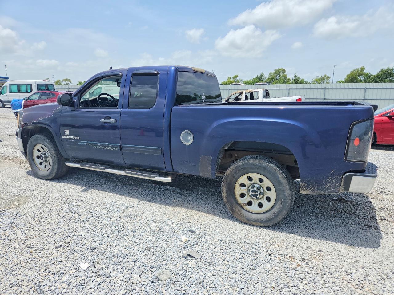 2009 Gmc Sierra C1500 Синий vin: 2GTEC19C691129653