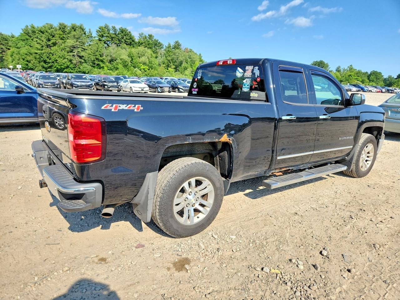 2014 Chevrolet Silverado K1500 Ltz Black vin: 1GCVKSEJ5EZ215969