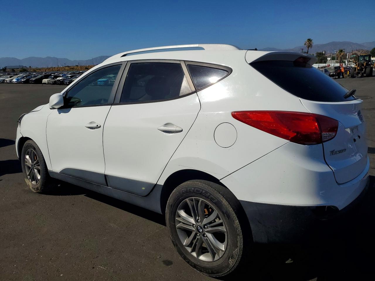 2015 Hyundai Tucson Se Белый vin: KM8JU3AG7FU092680