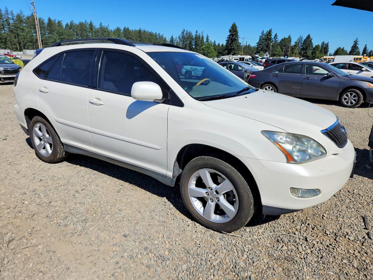 2007 Lexus Rx 350 Белый vin: 2T2GK31U27C012416