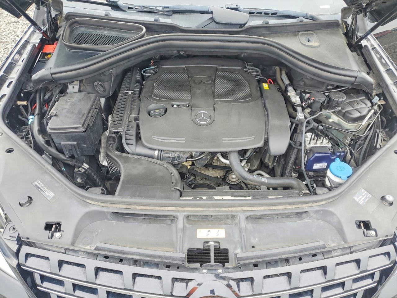 2012 Mercedes-benz Ml 350 4matic Черный vin: 4JGDA5HB2CA058610