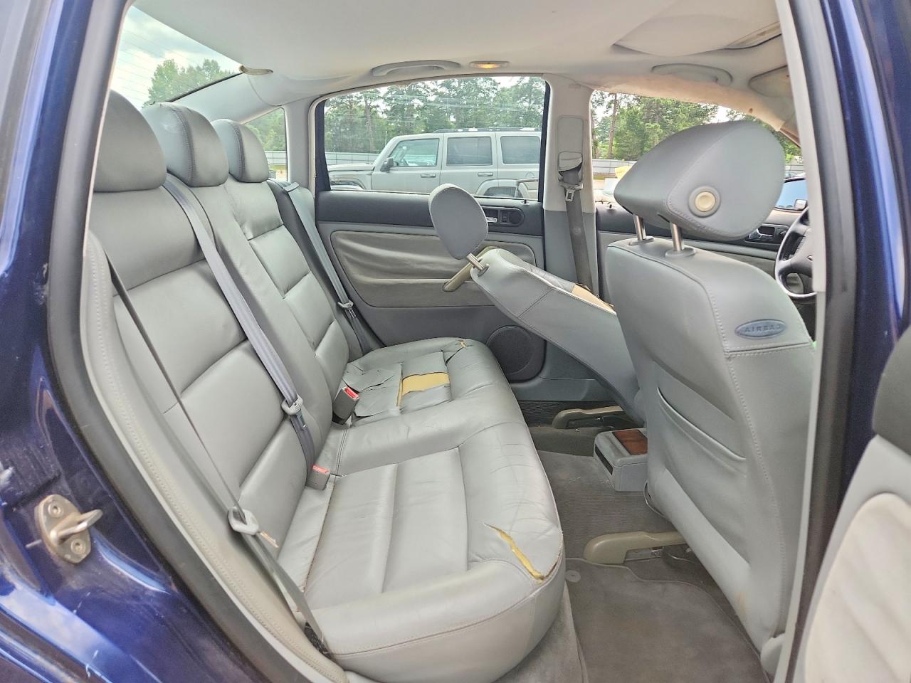 2001 Volkswagen Passat Glx Blue vin: WVWBH63B81P028526