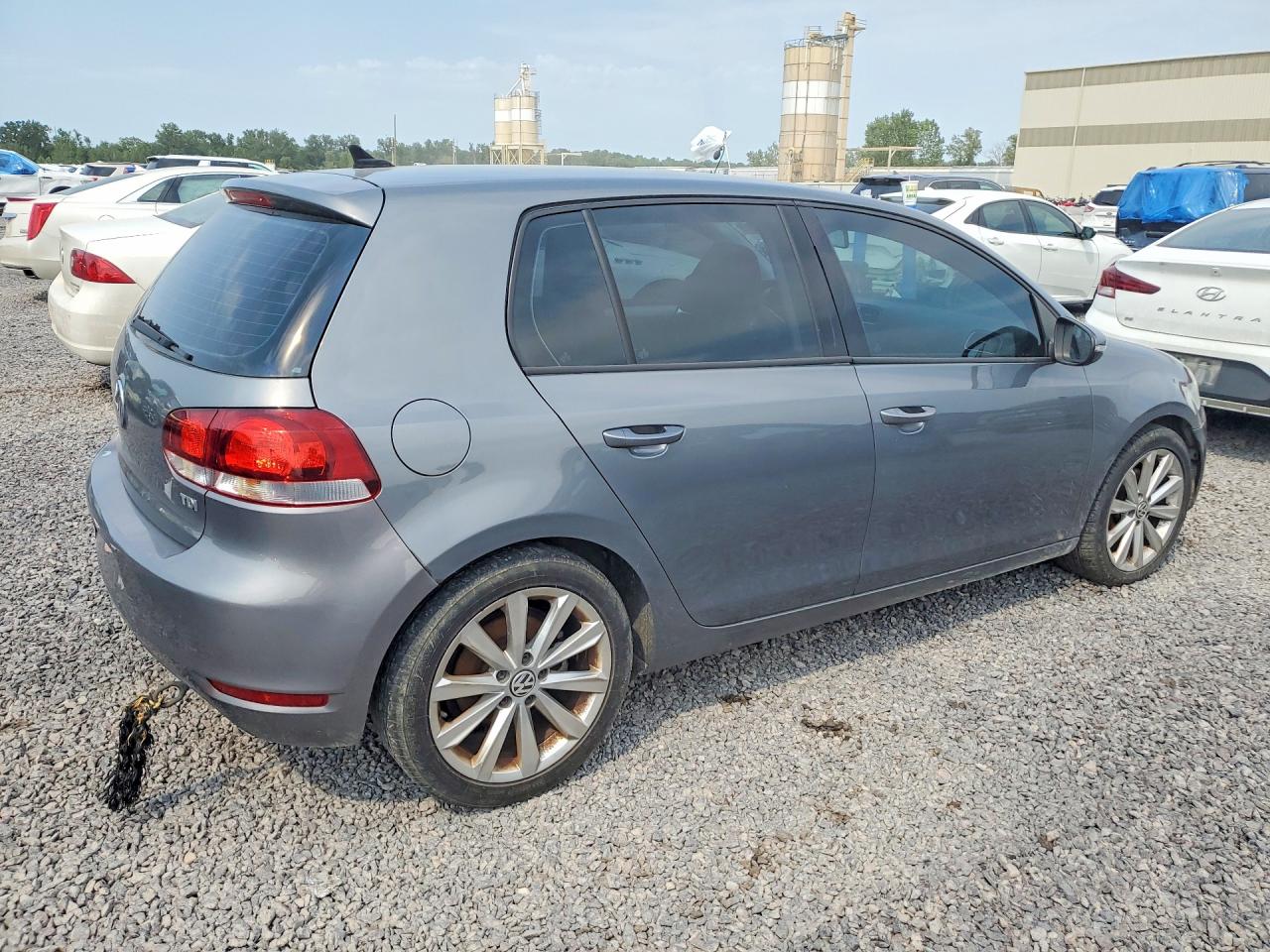 2013 Volkswagen Golf Gray vin: WVWDM7AJ4DW062106