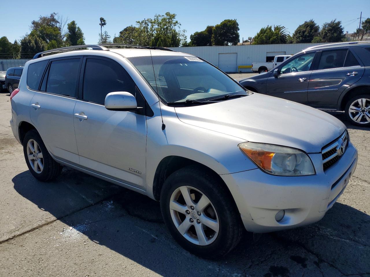2008 Toyota Rav4 Limited Silver vin: JTMZK34V285022914