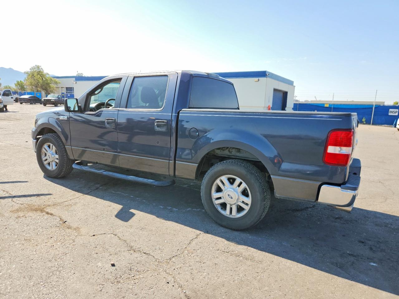 2007 Ford F150 Supercrew Blue vin: 1FTPW12V27KC54531