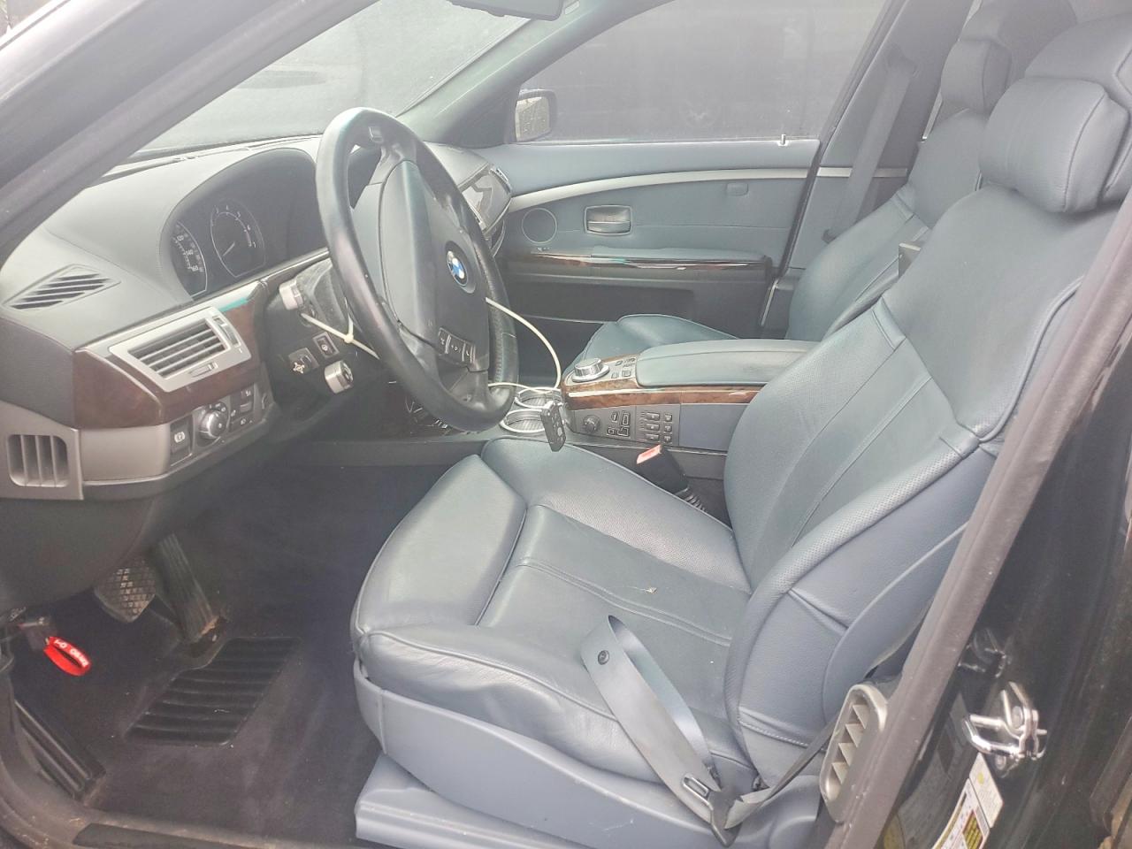 2008 Bmw 760 Li Black vin: WBAHN03538DD98899
