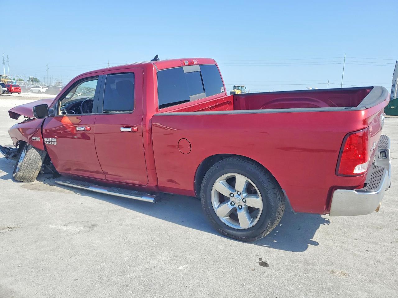 2013 Ram 1500 Slt Maroon vin: 1C6RR7GTXDS508581