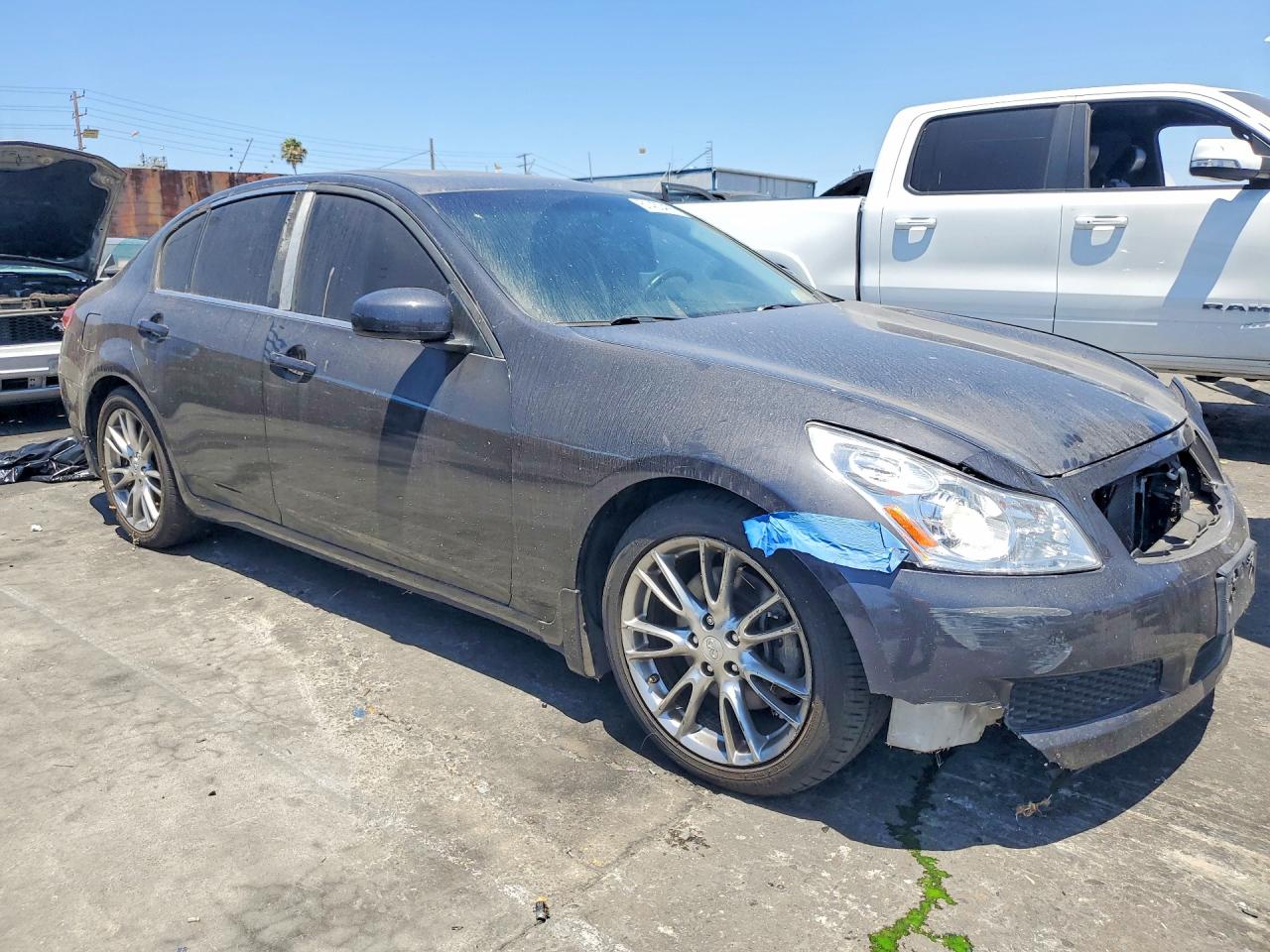 2007 Infiniti G35 Base Gray vin: JNKBV61E97M727131