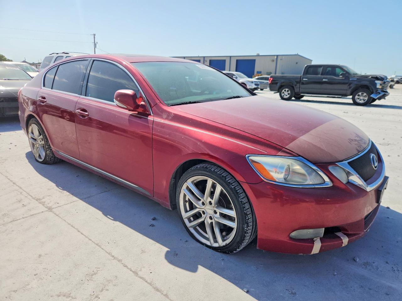 2009 Lexus Gs 350 Red vin: JTHBE96S590044384