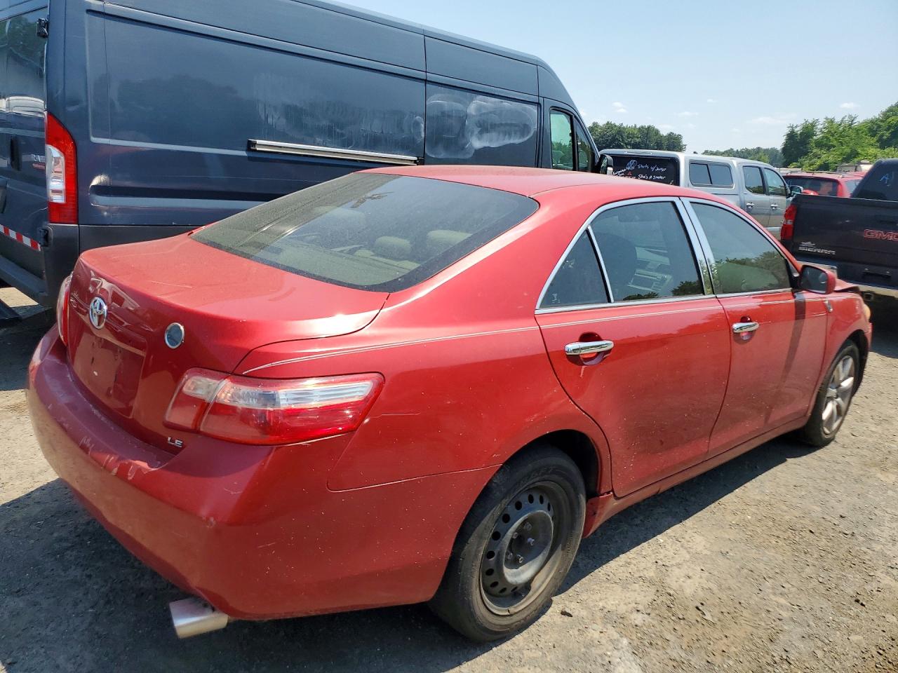 2009 Toyota Camry Le Red vin: 4T1BE46K49U282896