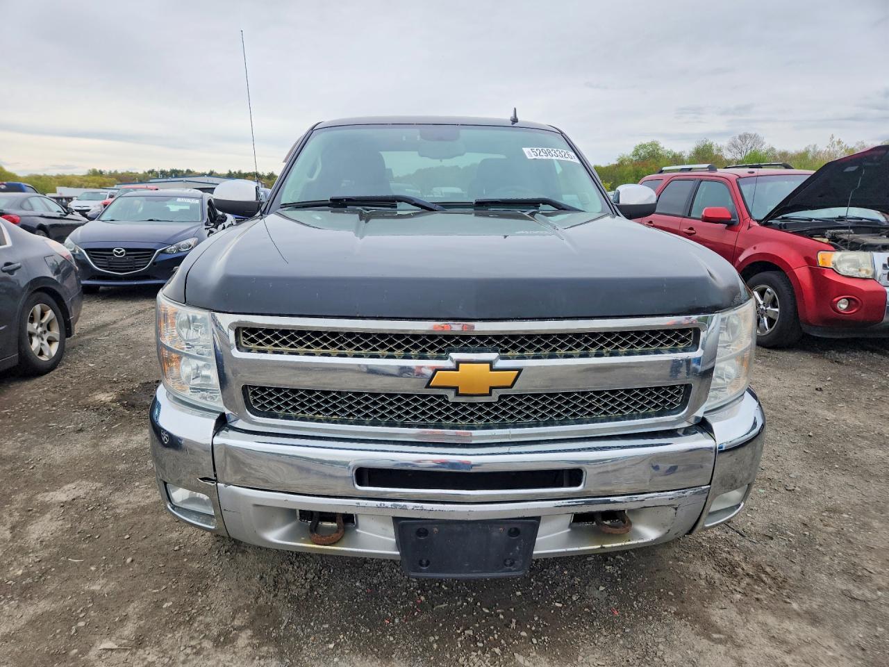 2012 Chevrolet Silverado K1500 Lt Black vin: 1GCRKSE71CZ232514