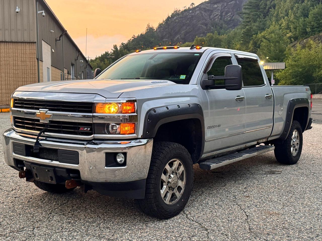 2015 Chevrolet Silverado K2500 Heavy Duty Ltz Silver vin: 1GC1KWE84FF133897