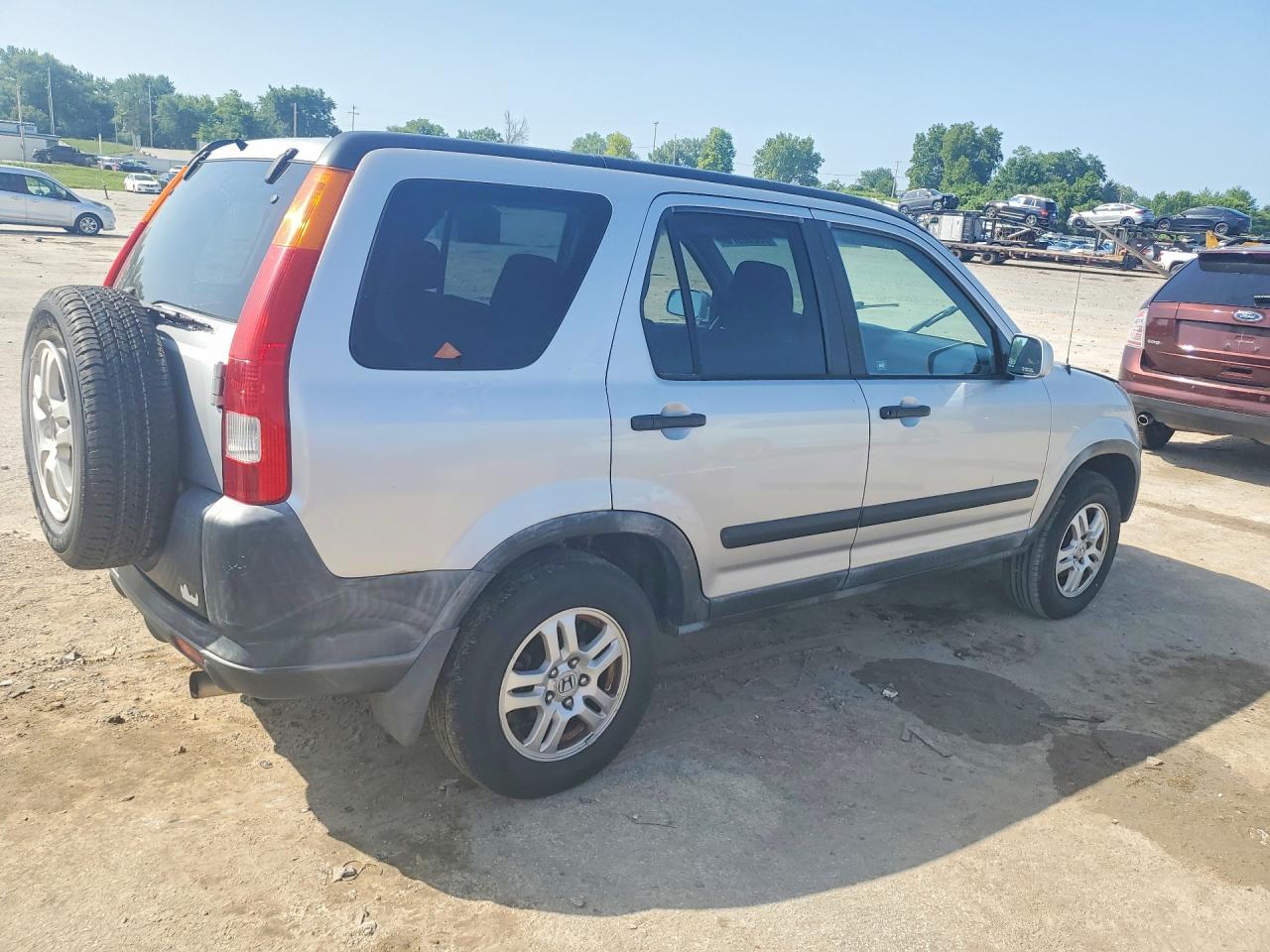 2002 Honda Cr-v Ex Серебряный vin: JHLRD78802C008196