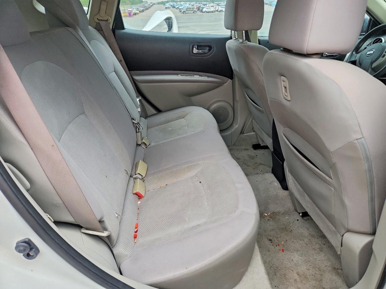 2011 Nissan Rogue S Белый vin: JN8AS5MT4BW186100
