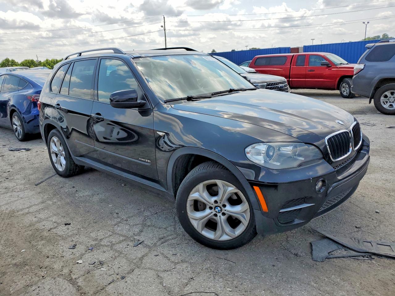2013 Bmw X5 Xdrive35i Black vin: 5UXZV4C51D0E04665