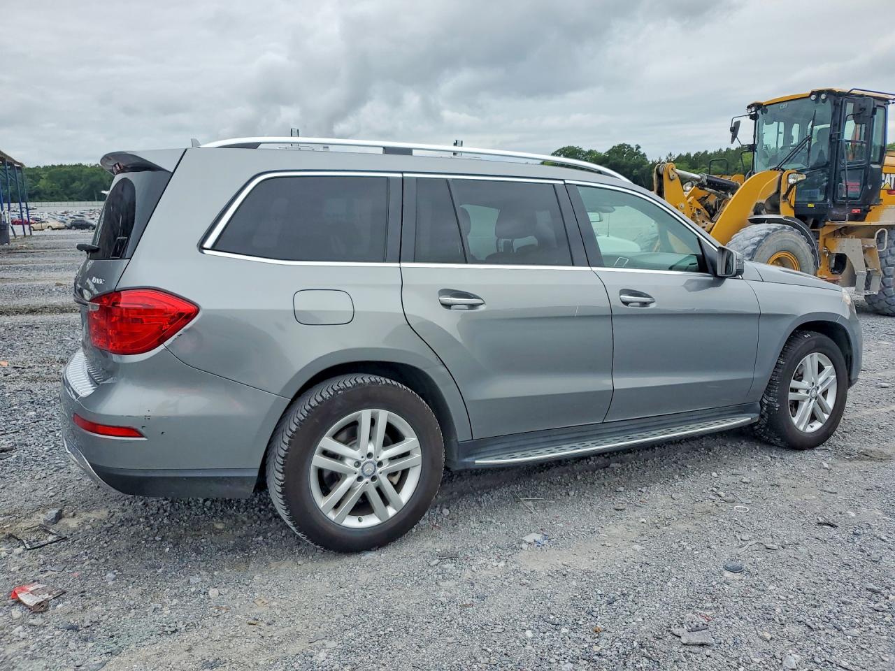 2015 Mercedes-benz Gl 450 4matic Gray vin: 4JGDF6EE8FA508741