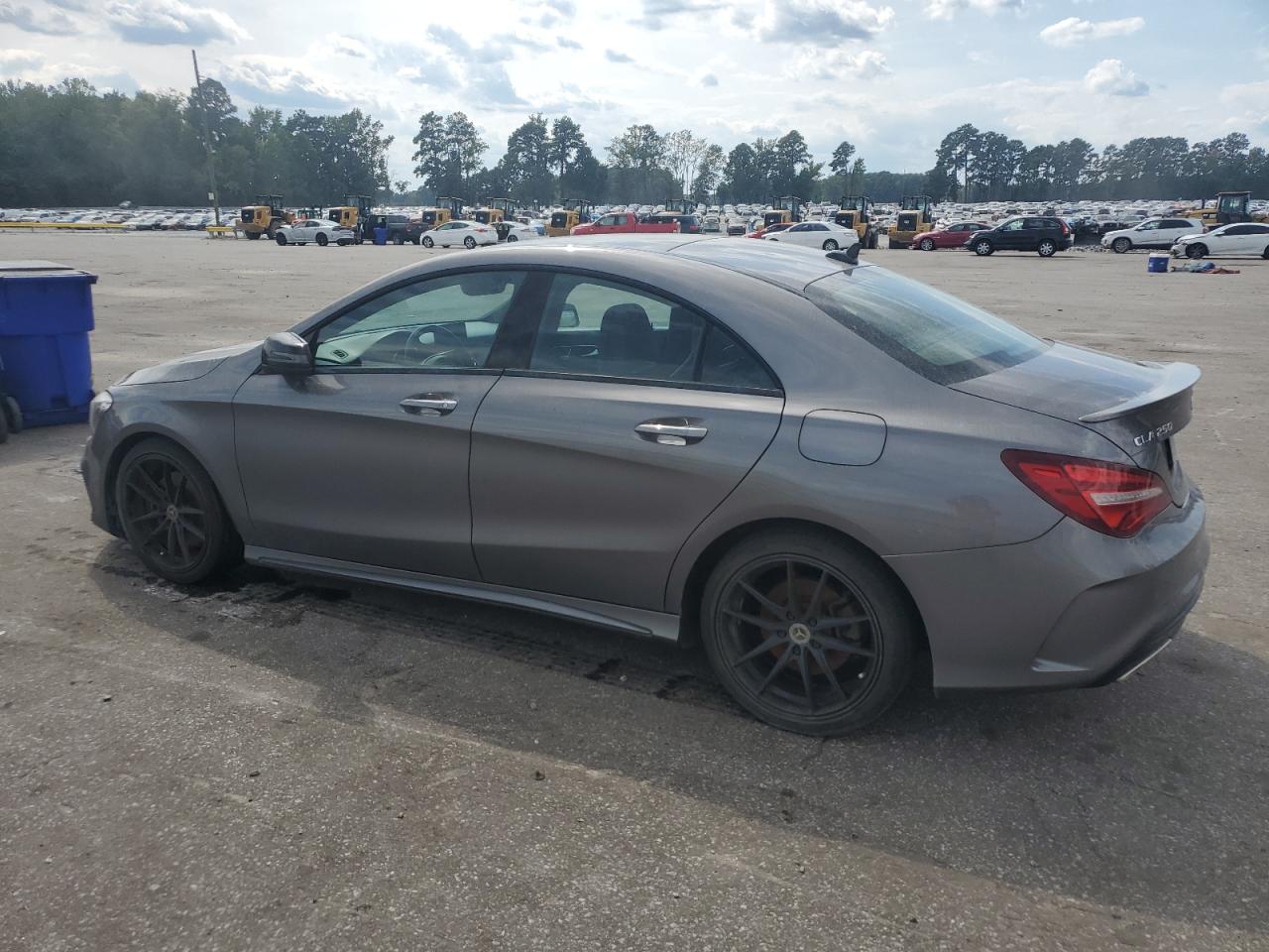2018 Mercedes-benz Cla 250 4matic Серый vin: WDDSJ4GB7JN567837