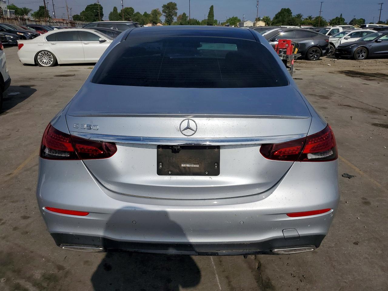 2021 Mercedes-benz E 350 Silver vin: W1KZF8DBXMA893784