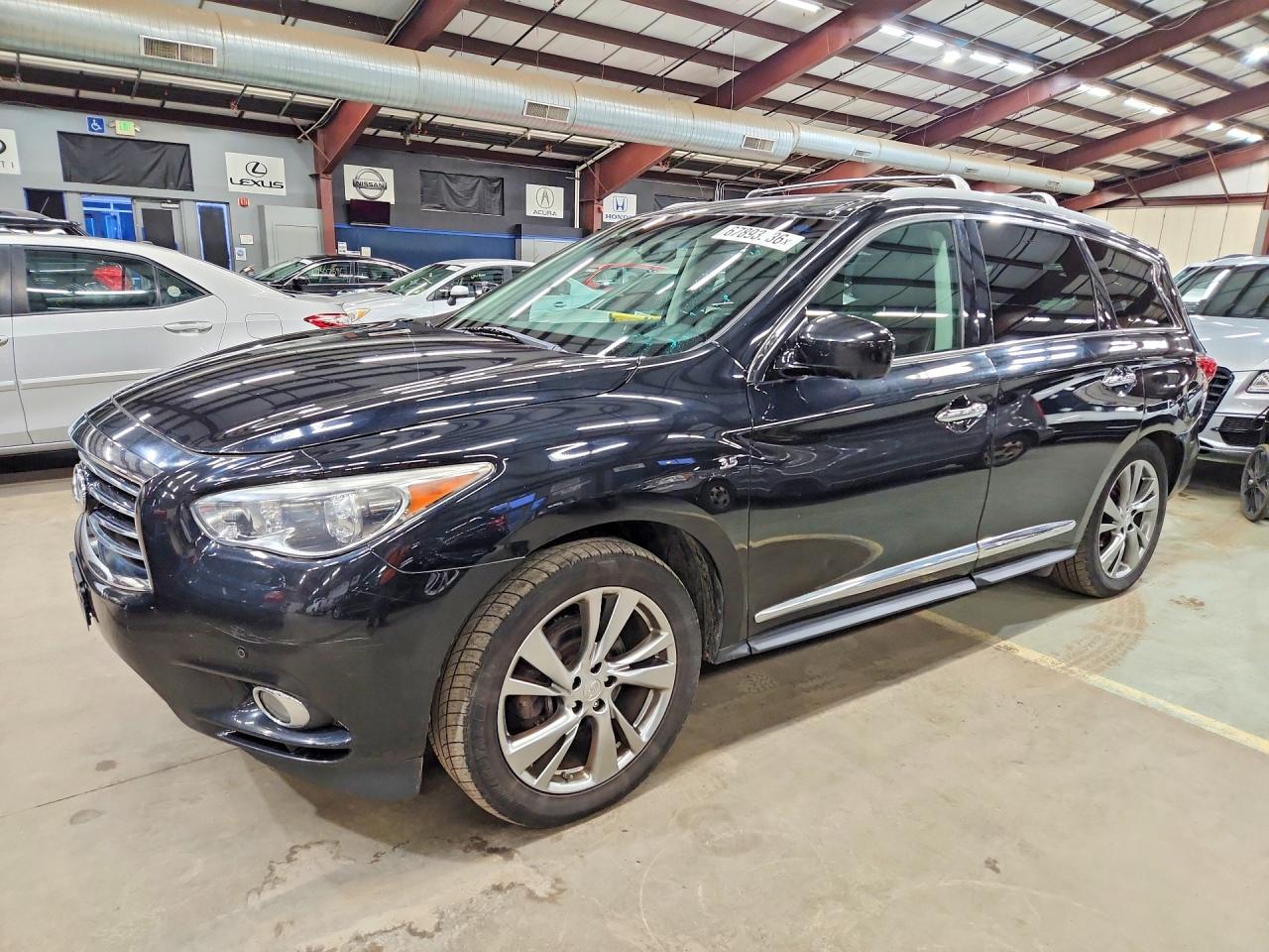 2015 Infiniti Qx60 Base Black vin: 5N1AL0MM3FC546769