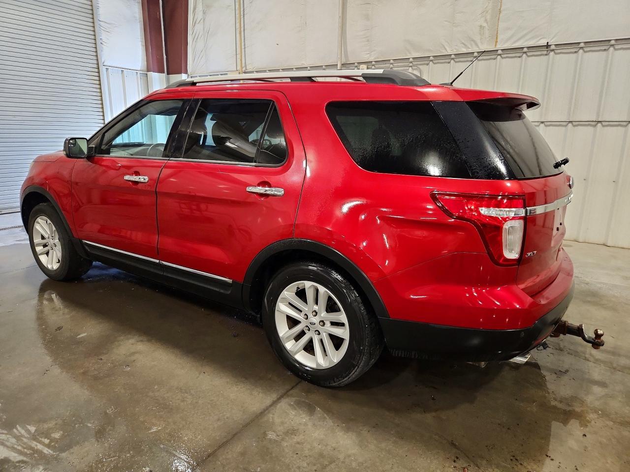 2012 Ford Explorer Xlt Red vin: 1FMHK8D87CGA32768