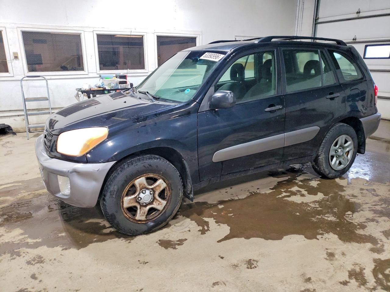 2002 Toyota Rav4 Base Blue vin: JTEGH20V120047552